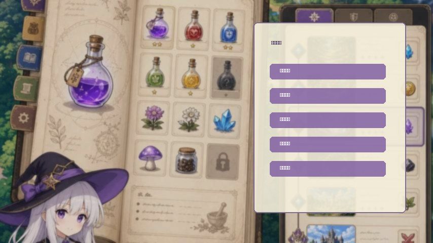 魔女秘药 魔女题材 页面配图 3