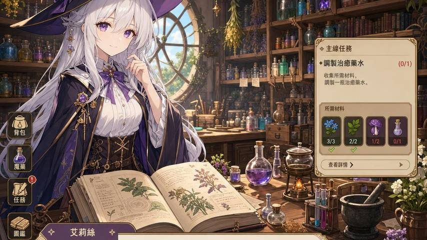 魔女秘药 角色事件 实机截图 7