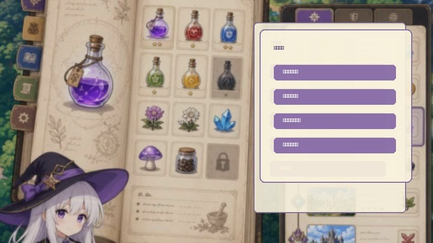 魔女秘药 操作界面 展示图 8